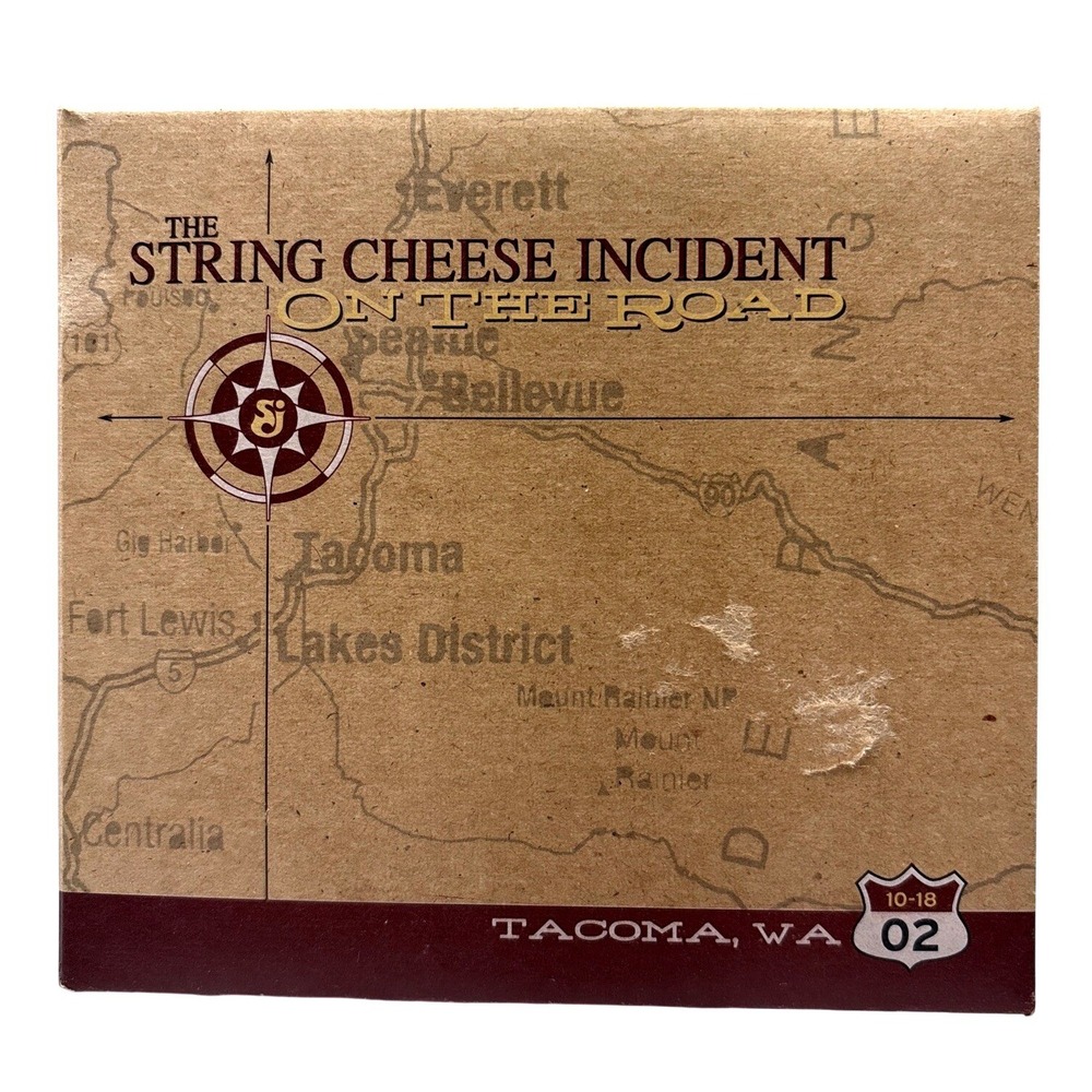 The String Cheese Incident On The Road Tacoma WA 10-18-02 3-CD Live Jam Band